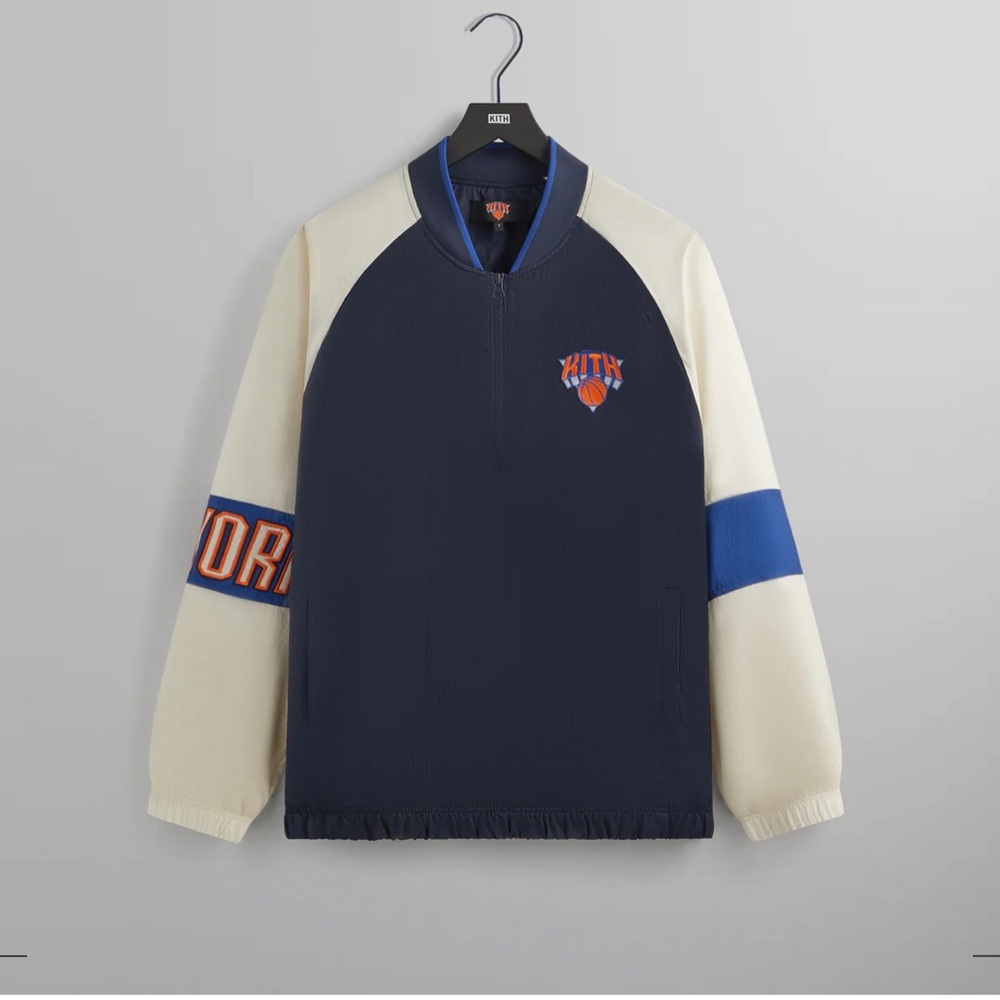 NWT Kith x Knicks Nylon Quarter Zip